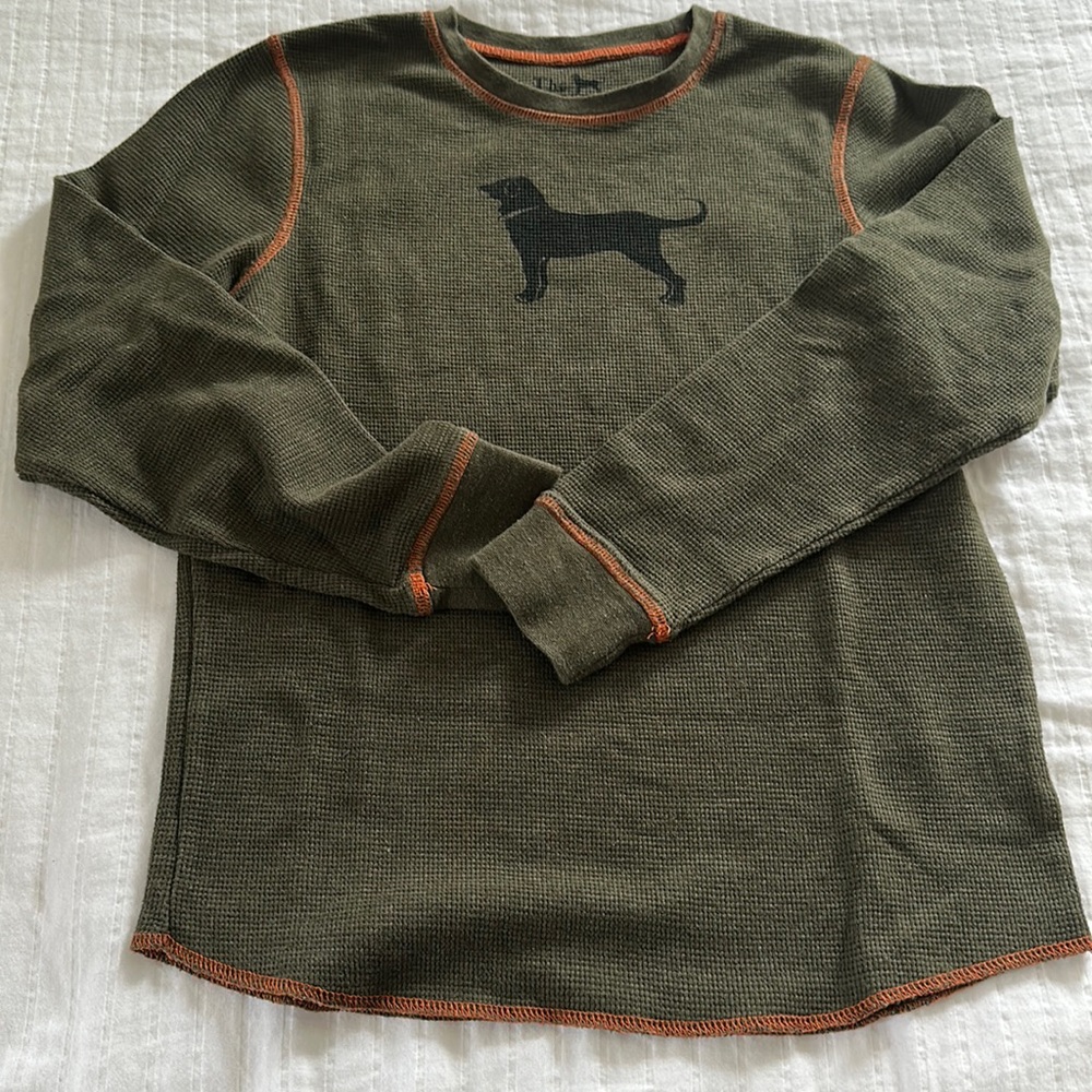 Boy’s thermal shirt by The Black Dog